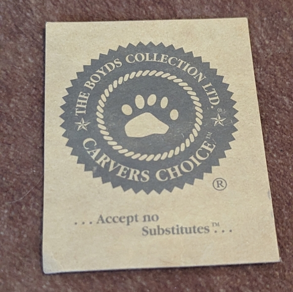 1999 Boyds Bears Carver Choice Collection Chester Big Heart Love Much - Picture 14 of 16